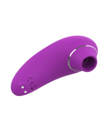 Vibromasseur clitoridien par embout de vibrations sur membrane violet USB - WS-NV053PUR